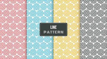 modern line pattern background vector