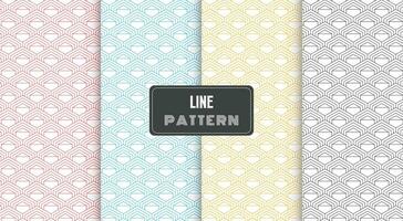 stripes line pattern polygonal shape vector