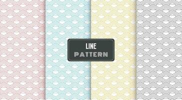 stripes line pattern polygonal shape vector