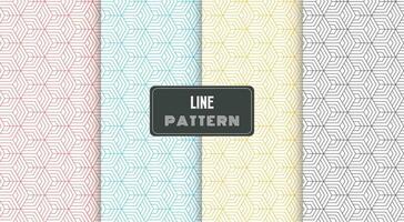 stripes line pattern polygonal shape vector