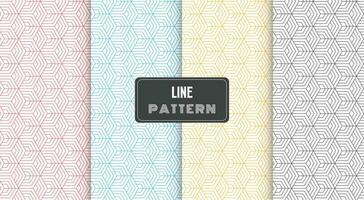 stripes line pattern polygonal shape vector