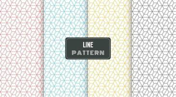 geometric line pattern polygonal shape vector