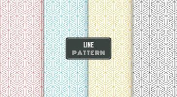 geometric line pattern background vector