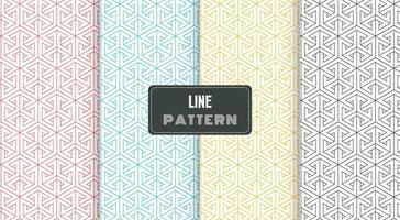 geometric line pattern background vector