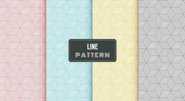 stripes polygonal lines pattern vector