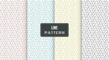 geometric line pattern polygonal shape vector