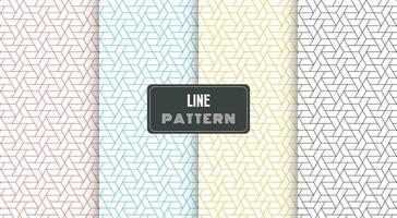 geometric line pattern polygonal shape vector