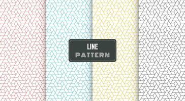 geometric line pattern polygonal shape vector