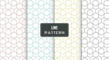 geometric line pattern polygonal vector