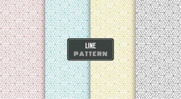 geometric line pattern background vector