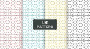 geometric line pattern polygonal shape vector