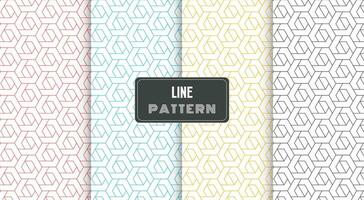 geometric line pattern polygonal shape vector