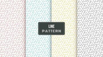 geometric line pattern polygonal shape vector