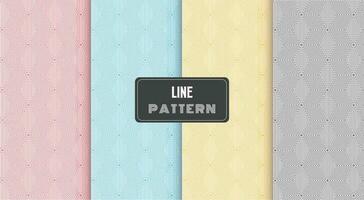 geometric pattern with stripes lines polygonal shape vector