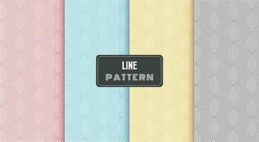 geometric pattern with stripes lines polygonal shape vector