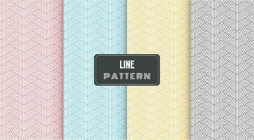 geometric pattern with stripes lines polygonal shape vector