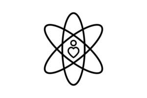 core values icon. line icon style. simple vector design editable