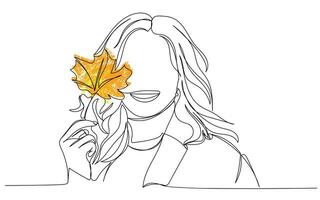 Fall background. Autumn leaves vector