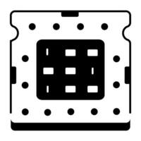 Hardware Components Line Icon vector