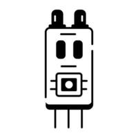 Modern  icon of Multimedia Components Line Icon vector