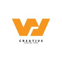 diseño de logotipo letra w vector