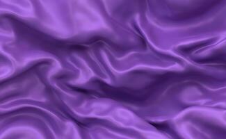 Purple drapery fabric. 3d abstract background photo