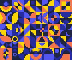 Abstract mosaic geometric shapes.Design for banner, flyers, print, poster, wallpaper, fabric. Abstract geometrical. Vector illustration.