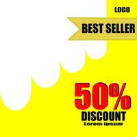social media post product promotions vector