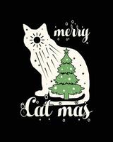 Christmas T-Shirt Design, Christmas tee vector