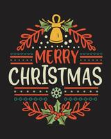 Christmas T-Shirt Design, Christmas tee vector