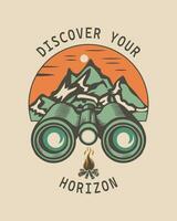 Hiking outdoor t-Shirt Design, Hiking tee vector Design