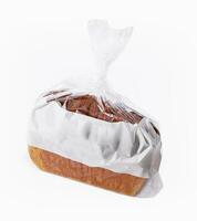 Sweet bread on a white background photo