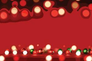 abstract illustration of christmas xmas red valentine background vector