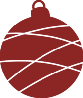 The Christmas Ball for Holiday or new year concept png