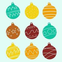 The Christmas Ball for Holiday or new year concept vector