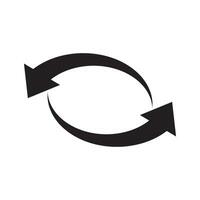 Arrow logo, vector illustration template design.