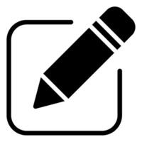 Edit icon illustration for UIUX, web, app, infographic etc vector