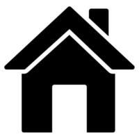 hogar icono ilustración para uiux, web, aplicación, infografía etc vector