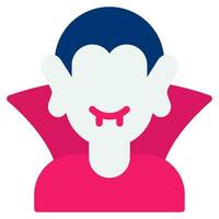 Vampire icon illustration for UIUX, infographic, etc vector