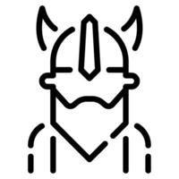 vikingo icono ilustración para uiux, infografía, etc vector