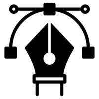 Pen Tool icon illustration for web, app, infographic, etc vector