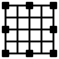Vector Grid icon illustration for web, app, infographic, etc