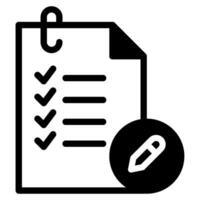 Design Brief icon illustration for web, app, infographic, etc vector