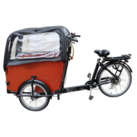 Passenger cargo bicycle png