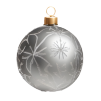 AI generated A Festive Symphony of Christmas Elegance, Featuring Baubles, Shimmering Balls, and Delicate Ribbon Accents. ai generated png
