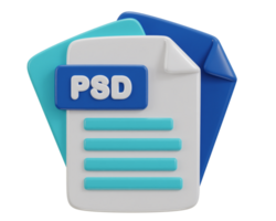 3d file pdf format icon illustration png