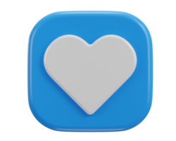 3d love icon png