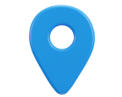 localização mapa PIN GPS ponteiro marcadores 3d realista ícone png