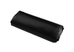 Garbage Bag Roll Isolated. Trash Package photo