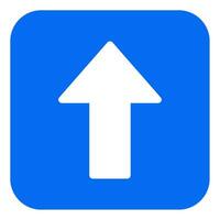 Upload Arrow icon illustration for uiux, infographic, web, app, etc vector